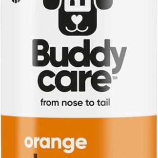Шампунь для собак Buddycare Orange - глубоко очищающий шампунь для собак - фруктовый аромат - с алоэ вера и провитамином B5 (1 л)