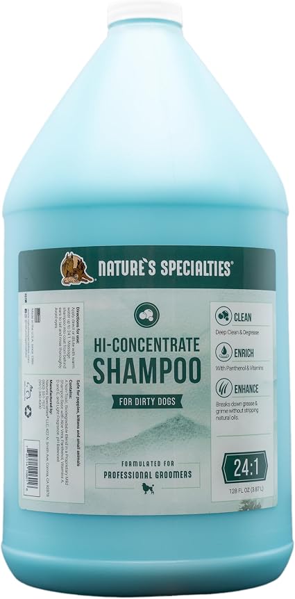 Шампунь для грязных собак Nature's Specialties Hi-Con, 1 галлон