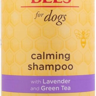 Натуральный успокаивающий шампунь для собак Burt's Bees for Pets с лавандой и зеленым чаем, против зуда и аллергии, содержит овсянку для комфорта - без добавок.