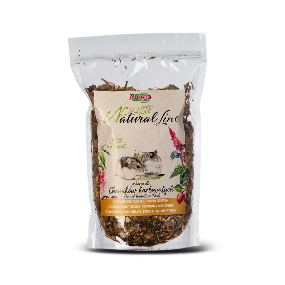 Корм для карликовых хомяков Alegia Natural Line Gold, 500 г