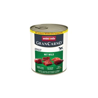 ANIMONDA Grancarno, вкус для взрослых: говядина и дичь, 800 г