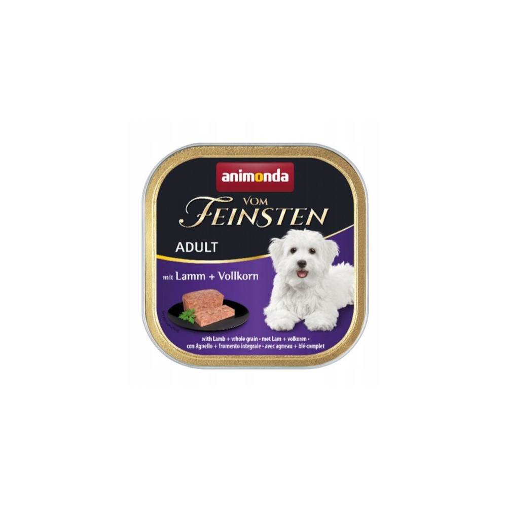 ANIMONDA Vom Feinsten для собак, вкус: ягненок, 150 г