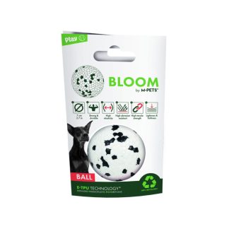 Шар BLOOM - черно-белый - 7 см