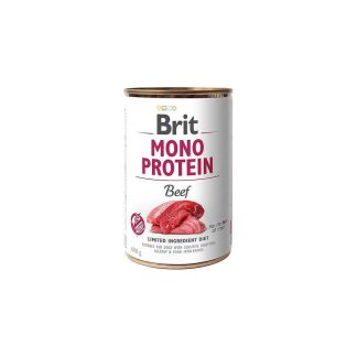 Влажный корм для собак Brit Mono Protein Beef 400 г с говядиной