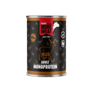 BUBAlicious More Meat 3802 моно Pure 400g оленина