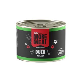 Влажный корм для кошек BUBAlicious More Meat 185 г (утка, без курицы)