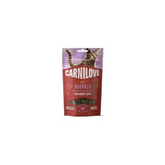 Мягкие мясные лакомства для кошек Carnilove Soft Snack с мясом буйвола, 50 г.