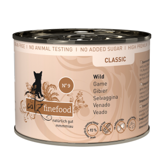 catz finefood Classic No. 9 - мясо дикого кабана 200 г
