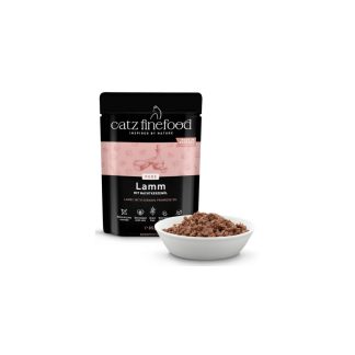 Корм для кошек Catz finefood Purrrr No. 111 со вкусом ягненка, 85 г.