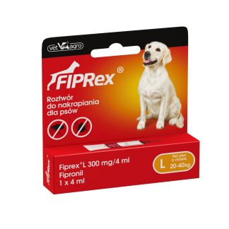 FIPREX L 1 шт. (20–40 кг) Капли от клещей и блох L 20–40 кг