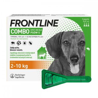Набор Frontline Combo S 2-10 кг, 0,67 мл - 3 пипетки