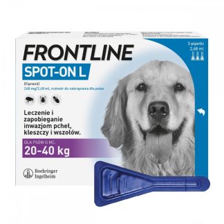 Капли FRONTLINE Spot On, 0,67 мл, 3 пипетки.