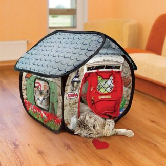Игровые площадки для кошек Kong Cat Play Spaces Bungalow — домик для кошек.