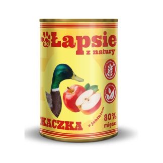Влажный корм для собак Łapsie z Natury Duck with Apple 400 г