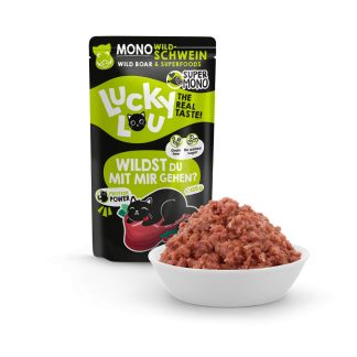 Корм для кошек Lucky Lou Super Mono Wild Boar Monoprotein 125 г