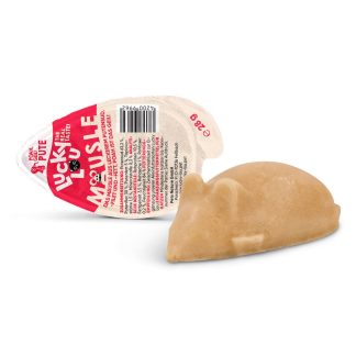 Лакомство для кошек Lucky Lou Mäusle Turkey 28g, монопротеиновое мясо, вкусная закуска для кошек.