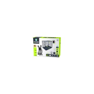 Клетка для собак M-Pets VOYAGER с двумя дверями, размер M.