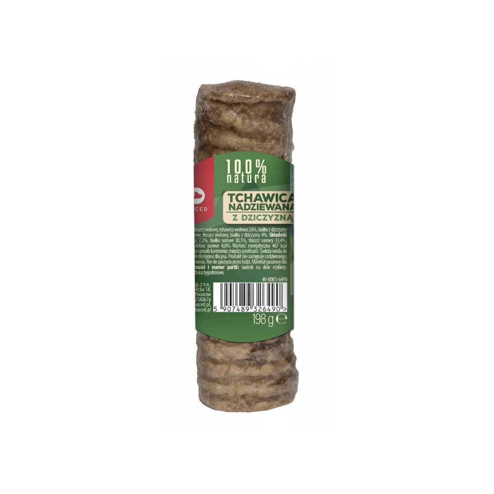 Maced 100% Natura Small Trachea Stuffed with Game – лакомство для собак.