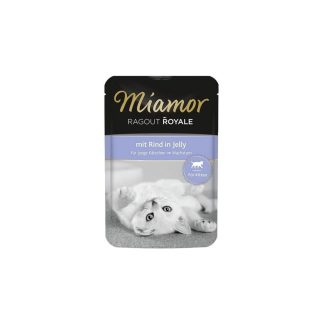 Корм для котят Miamor Ragout Royal Kitten Beef in Jelly 100 г.