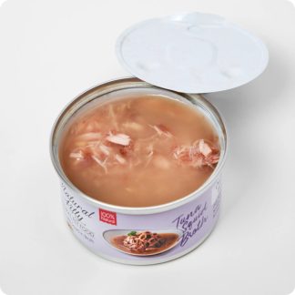 Натуральный тунец Китти с кальмарами в бульоне, 80 г