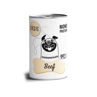 Paka Zwierzaka Pepe Mono Protein Beef 400g Монопротеиновый корм для собак с говядиной