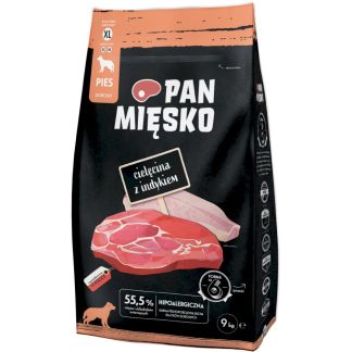Сухой корм для собак Mr. Meat со вкусом телятины и индейки.