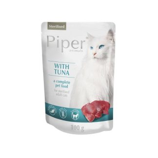 Влажный кошачий корм Piper Animals Sterilised Tućzyk 100 г