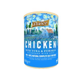 Влажный корм Prince Premium Classic Tuna Chicken Seaweed 400 г