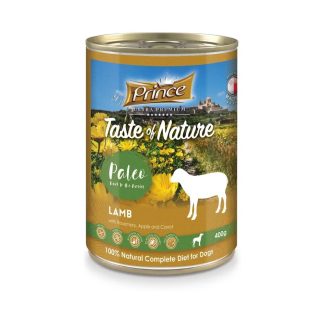 Влажный корм для собак Prince Premium Lamb Rosemary Apples 400 г (без курицы)