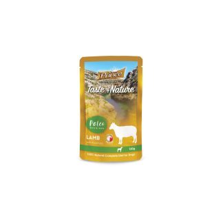 Корм для собак Prince Premium Lamb Rosemary Carrot 150 г, содержащий монопротеин.