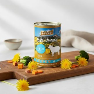 Корм для собак Prince Premium Meat с мясом овцы, сладким картофелем и брокколи, 400 г.