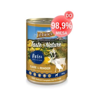 Prince Raw Paleo Venison Reindeer Apples 400g