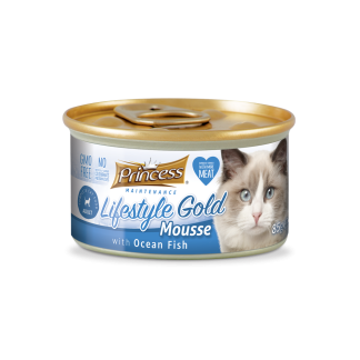 Мусс для кошек Princess Gold Mousse Perch 85 г – восхитительный мусс для привередливых кошек.