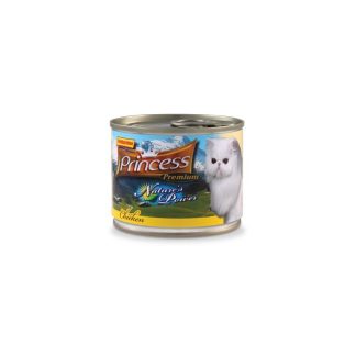 Влажный кошачий корм Princess Nature's Power Chicken 200 г с таурином