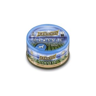 Влажный корм для кошек Princess Premium с тунцом, курицей и лобстером, омлет, 170 г, филе мяса.