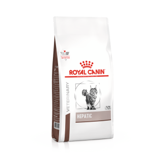 Сухой корм для кошек Royal Canin Veterinary Cat Hepatic 2 кг для поддержания здоровья печени.