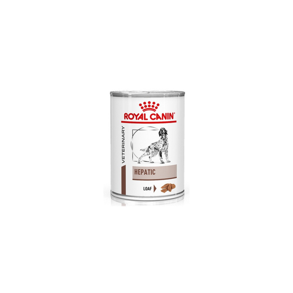 Влажный корм для собак Royal Canin Vet Dog Hepatic 420 г для поддержания здоровья печени.