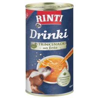 Напиток RINTI с уткой, 185 мл, для собак, быстрое увлажнение.