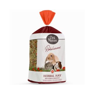 Deli Nature RodeliciousHerbalHay – Сено с розой и календулой, 600 г