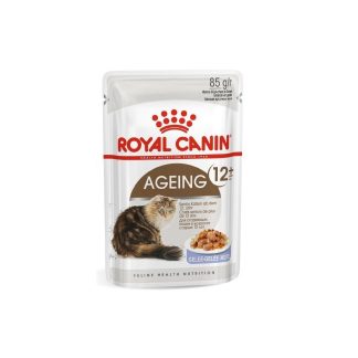Влажный корм Royal Canin Aging +12 в желе, 85 г, для пожилых кошек.