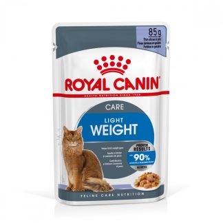 Влажный корм Royal Canin Light Weight Care в желе, 85 г, для кошек, страдающих от избыточного веса и стремящихся к похудению.