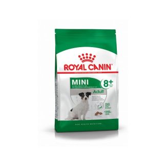 Royal Canin Mini Adult 8+ 0.8 кг — корм для пожилых собак мелких пород.
