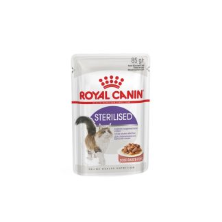 Корм Royal Canin, стерилизованный в соусе, 85 г, для стерилизованных кошек.
