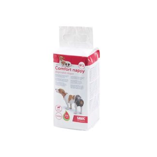 Подгузник Savic Nappy T2 34-50 см, супервпитывающий, для собак.