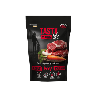 Tasty Dogs Life Beef 90% – влажный корм для собак в желе, 500 г