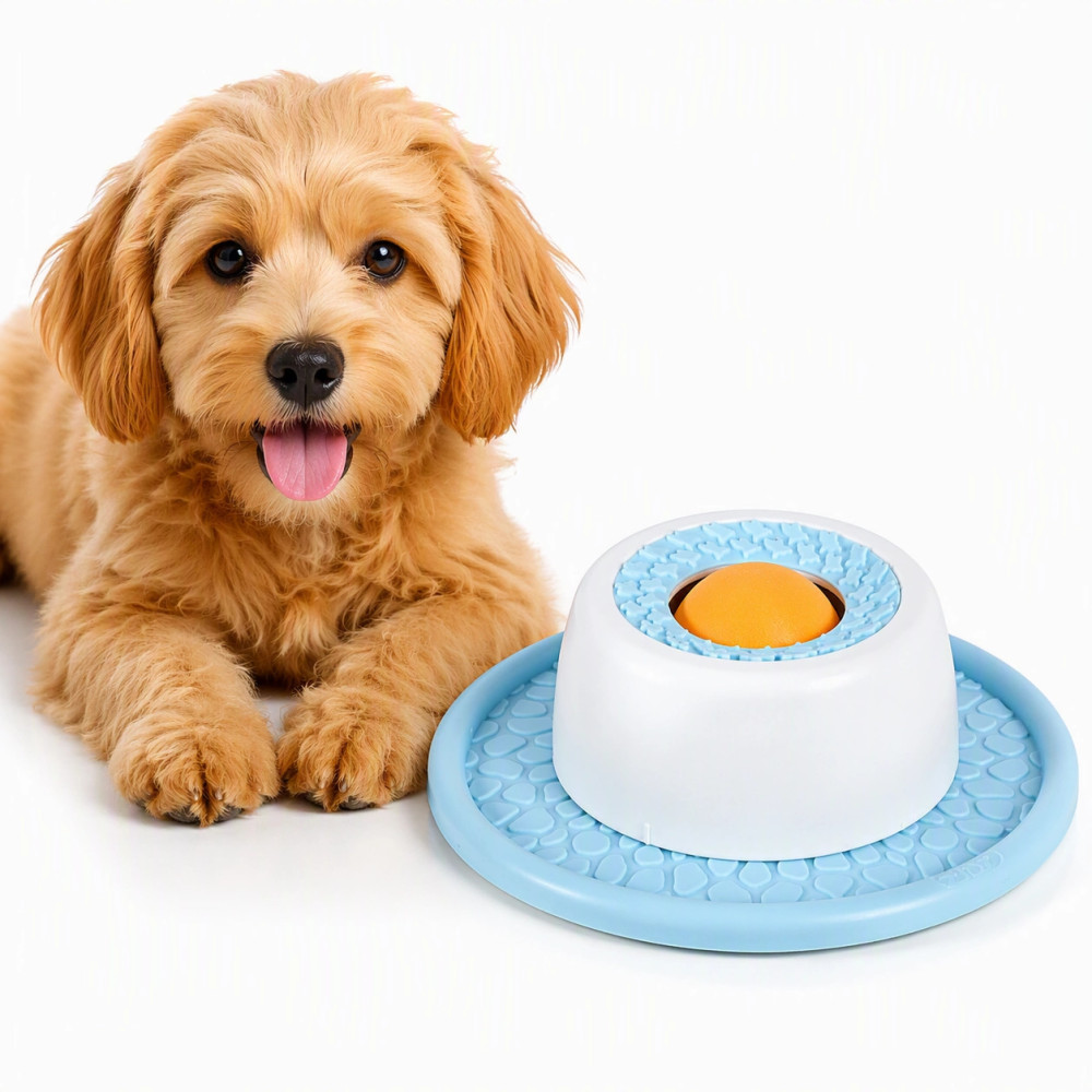 Миска для собак ZOLUX Slow Down Dog Bowl SWEETIES изготовлена из безопасного материала.