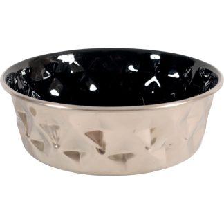 Чаша ZOLUX DIAMOND из нержавеющей стали, 2,6 л, черная.