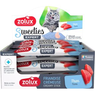 Кремовые лакомства для кошек ZOLUX SWEETIES с тунцом